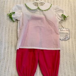 Remember Nguyen 2 piece with Ric Rac lining